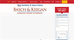 Desktop Screenshot of baschkeegan.com